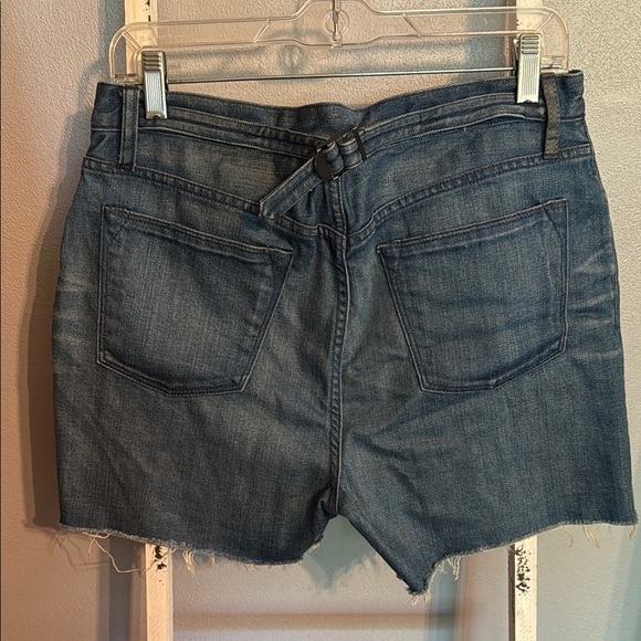 Helmut Lang Denim Blue Women's Jean Shorts Size 27 - Picture 1 of 10